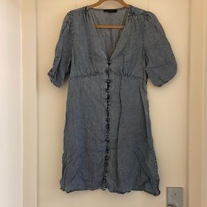 All saints chambray dress